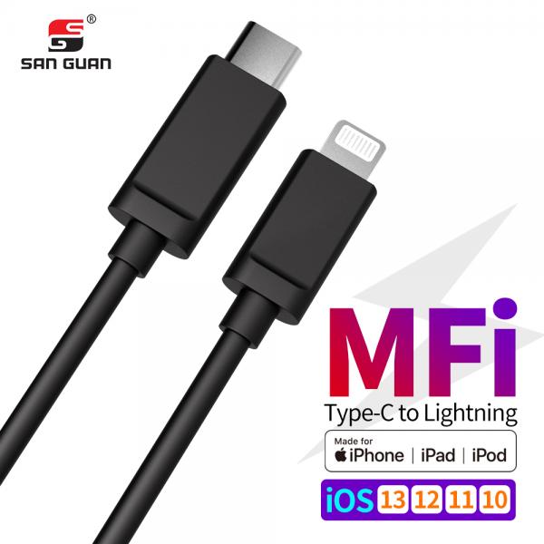 Picture of MFi Type C to lightning c94(TPE)